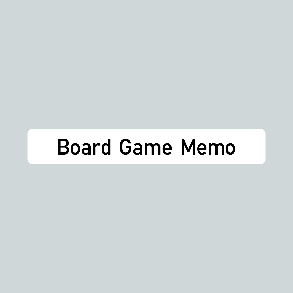IMG 20210207 230117 Board Game Memo